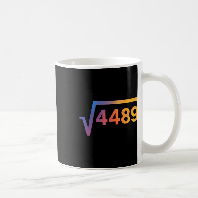 Caneca De Café 67 Six Seven 6-7 Meme  (Direita)