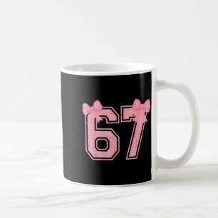 Caneca De Café 67 Six Seven Meme Coquette Nk Arco 6 7 Geração Alp