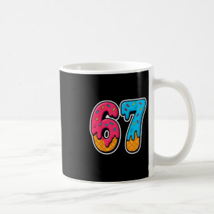 Caneca De Café 67 Sorvete Drip Engraçado Six Seven Gen Alpha Meme
