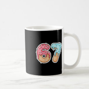 Caneca De Café 67 Sorvete Drip Meme Divertido Six Seven Geração A