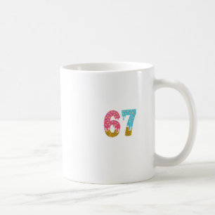 Caneca De Café 67 Sorvete Drip Meme Divertido Six Seven Geração A
