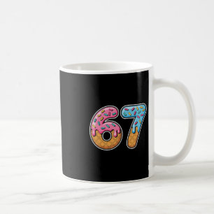Caneca De Café 67 Sorvete Drip Meme Engraçado Seis Sete Geração A