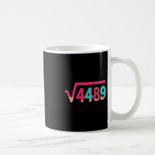 Caneca De Café 67 Sorvete Gotejamento Meme Raiz Quadrada 4489 Gír