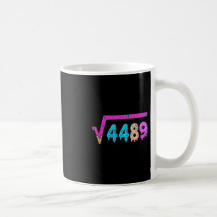 Caneca De Café 67 Sorvete Gotejamento Meme Raiz Quadrada 4489 Sei