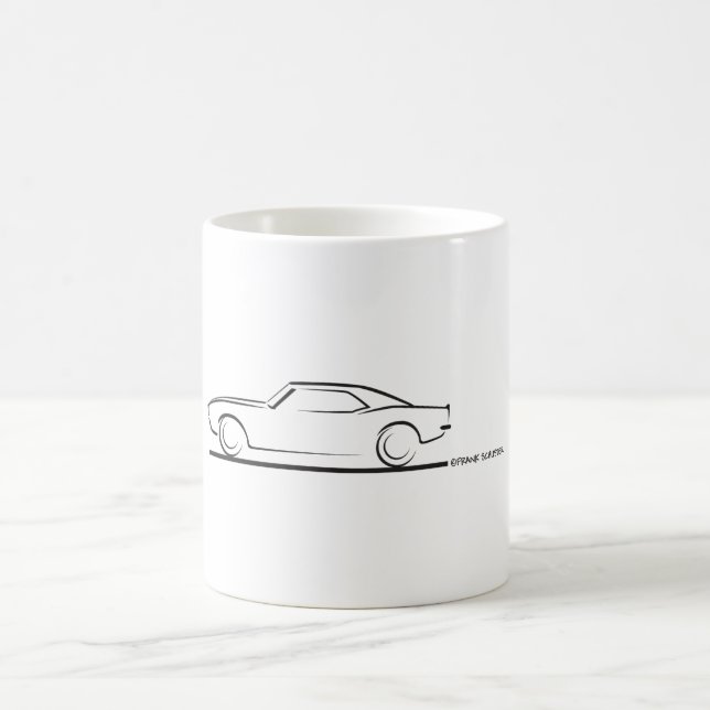 Caneca De Café 68 Duro Camaro Top BLK (Centro)
