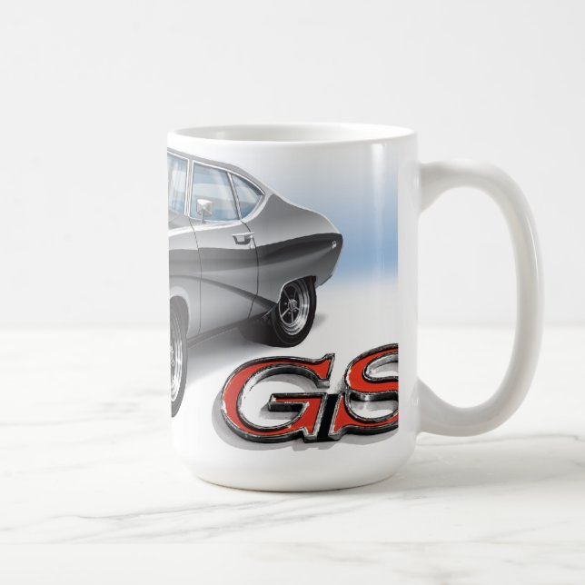 Caneca De Café 69 Buick GS na prata (Direita)