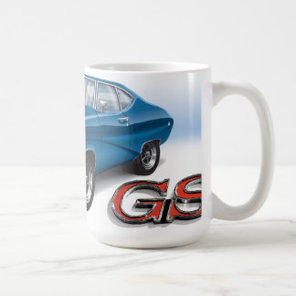Caneca De Café 69 Buick GS no azul