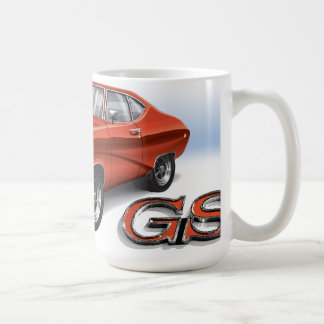 Caneca De Café 69 Buick GS no vermelho