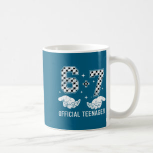 Caneca De Café 6+7 = 13 Meninos Meninas Adolescentes 13 Aniversár