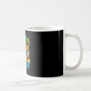 Caneca De Café 6 7 dias de praia e contando praia engraçada verão