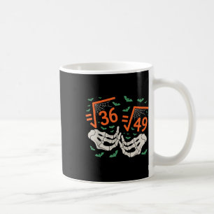 Caneca De Café 6 7 Halloween Matemática Raiz Quadrada 67 Meme Gen