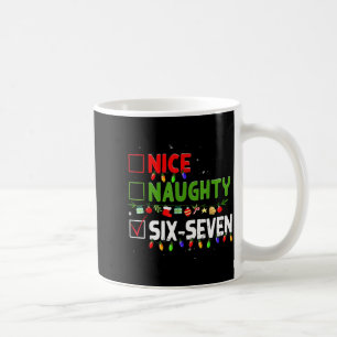 Caneca De Café 6-7 Meme Legal Travesso Seis Sete 67 Natal Diverti