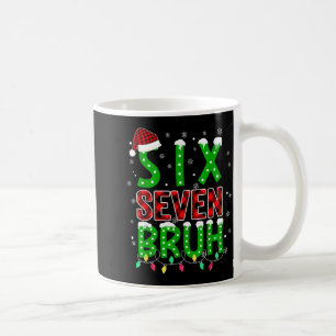 Caneca De Café 6 7 Natal Bruh Seis Sete Xmas 67 Feliz Natal
