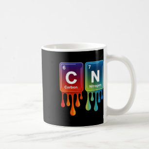 Caneca De Café 6 7 Professor de Química Ciências Engraçado Tabela