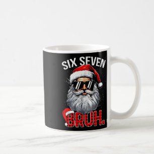 Caneca De Café 6 7 Seis Sete Mão Geração Z Alpha Meme Girias Nata