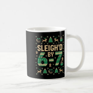 Caneca De Café 6-7 Suéter Feio de Natal Seis Sete Xmas 67 Meme 