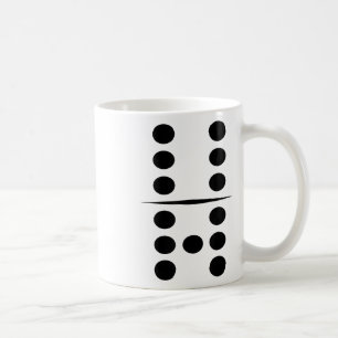 Caneca De Café 6 e 7 Peça de Dominó Grupo Divertido 67 Fantasia d