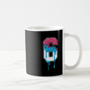 Caneca De Café 6 Número Seis Esportes de Equipe Sorvete Gotejamen