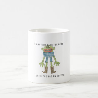 CANECA de CAFÉ 6D NAO DIREITA [BRANCA]