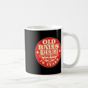 Caneca De Café 70 Birthday Boliche Old Bylls Club 70 Anos Stri