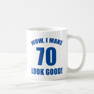 Caneca De Café 70 Birthday Gag Gift (b)