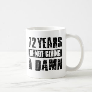 Caneca De Café 72 anos