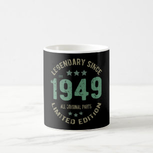 Caneca De Café 72 anos de idade de lenda de domingo 72