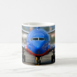 CANECA DE CAFÉ 737 AERONAVE