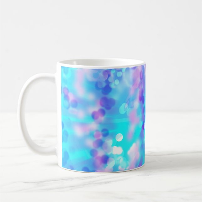 Caneca De Café 7518 - Roxo E Azul (Esquerda)