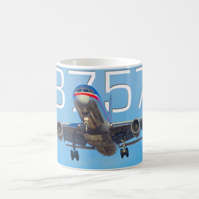 CANECA DE CAFÉ 757 AERONAVE (Centro)
