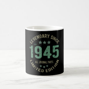 Caneca De Café 76 anos de idade de lenda de domingo 76