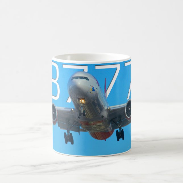 CANECA DE CAFÉ 777 AERONAVE (Centro)