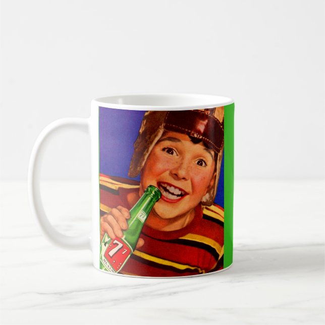 Caneca De Café "77 soda ad 1950 (Esquerda)