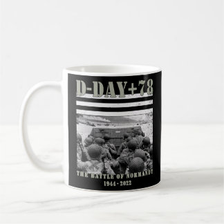 Caneca De Café 78 anos Aniversário Ww2 D Dia de Aterrissagem Alia