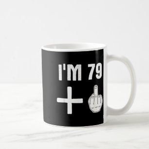 Caneca De Café 79 1 - Citação de Humor de Aniversário de 80 Anos 