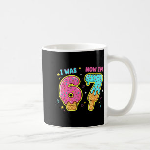 Caneca De Café 7 anos de idade 7º aniversário 6 agora eu tenho 7