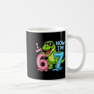 Caneca De Café 7 anos de idade aniversário era 6 7 engraçado 6 7