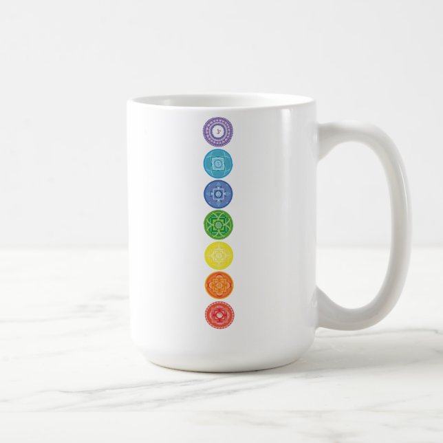 Caneca De Café 7 Chakras (Direita)