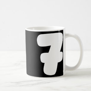 Caneca De Café 7 Número Seis Sete 67 Geração Alpha Gíria T Camise