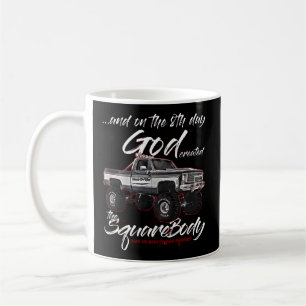 Caneca De Café 8º Godjimmysquarebody Trucksuburbanblazersilverad