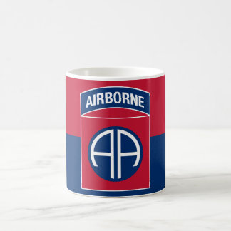 Caneca De Café 82.a Divisão Aerotransportada Bandeira Militar Vet