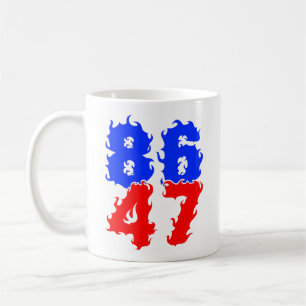 Caneca De Café 8647 Impeach Trump 47
