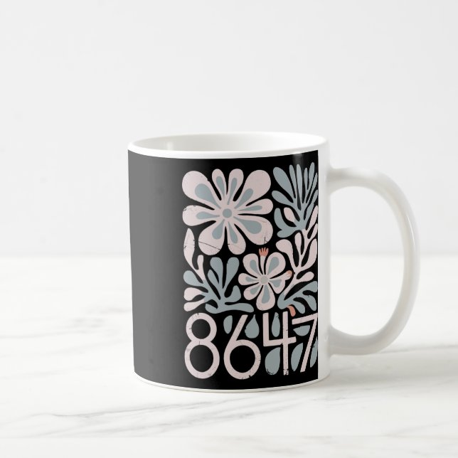 Caneca De Café 8647 Resiste a sutil Foxtrot Delta Tango Prot (Direita)