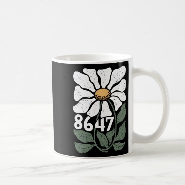 Caneca De Café 8647 Resistir à sutil maria Floral Foxtrot Delta T (Direita)