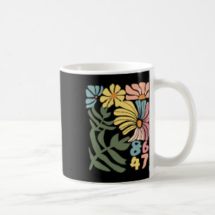 Caneca De Café 8647 Resistir Sutil Floral Foxtrot Delta Tango Pro