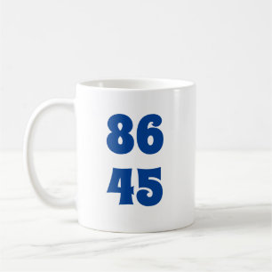 Caneca De Café 86 45 Derrube Trump em 2020