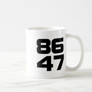 Caneca De Café 86 47 Projeto Anti-Trump Resist 2025