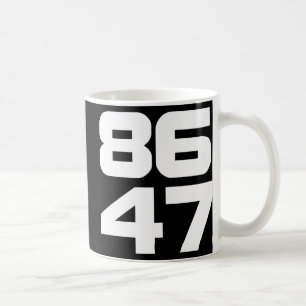Caneca De Café 86 47 Projeto Anti-Trump Resist 2025