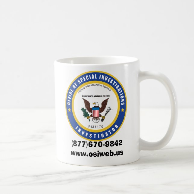 Caneca De Café (877) 670-9842 www.osiweb.us (Direita)