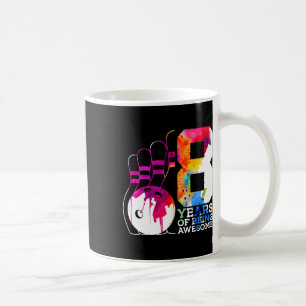 Caneca De Café 8 Anos De Boliche Incrível 8º Aniversário